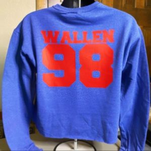 Wallen Braves Med Sweatshirt croptop